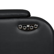 Annabella - Black Power Reclining with with Power Headrest, DDT, Storage Console, Bluetooth Speaker, Subwoofer, Power Source, Wireless Charger, Reading Light, Tube LED, USB Charger, Storage Armrest, Cup Holder, USB TYPE C, Zero Gravity - L690-SLR