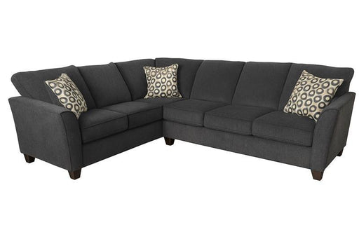 Anouk - 2PC Dark Gray Sectional - S577-Sectional