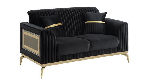 Antigua Loveseat Black - Antigua Loveseat Black