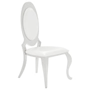 Antoine Upholstered Dining Chair Cream White (Set of 2) - 107872N