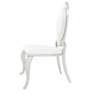 Antoine Upholstered Dining Chair Cream White (Set of 2) - 107872N