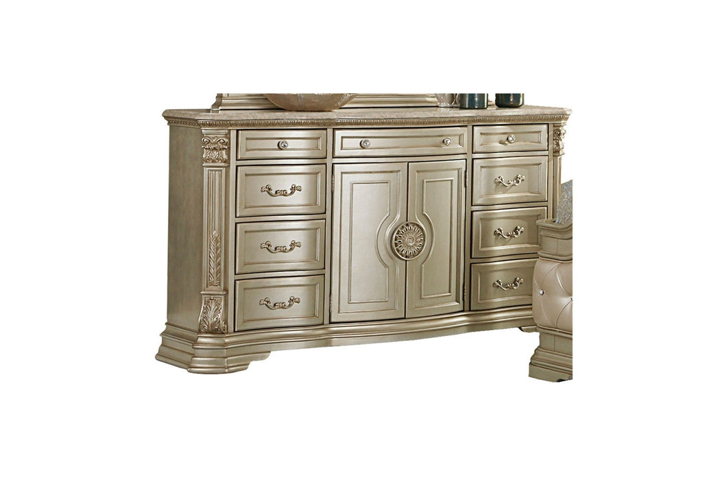 Antoinetta Champagne Panel Bedroom SetHomeleganceBedroom SetAntoinetta Champagne Panel Bedroom Set4-Piece Queen (QB/D/M/N),4-Piece King (KB/D/M/N),5-Piece Queen (QB/D/M/N/C),5-Piece King (KB/D/M/N/C)3499.00 USD Lara Furniture Antoinetta Champagne Panel Bedroom SetHomeleganceBedroom SetAntoinetta Champagne Panel Bedroom Set4-Piece Queen (QB/D/M/N),4-Piece King (KB/D/M/N),5-Piece Queen (QB/D/M/N/C),5-Piece King (KB/D/M/N/C)3499.00 USD Lara Furniture