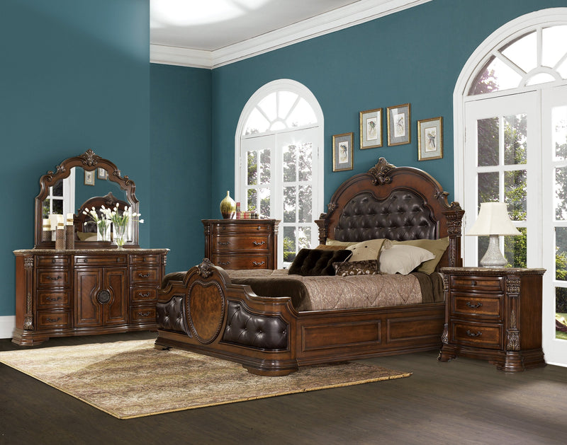 Antoinetta Cherry Mirror - Lara FurnitureMirror