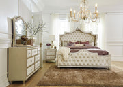 Antonella 4-piece Queen Bedroom Set Ivory  - 223521Q-S4