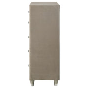 Antonella 5-drawer Bedroom Chest Ivory and Camel - 223525