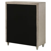 Antonella 5-drawer Bedroom Chest Ivory and Camel - 223525