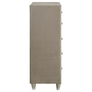 Antonella 5-drawer Bedroom Chest Ivory and Camel - 223525