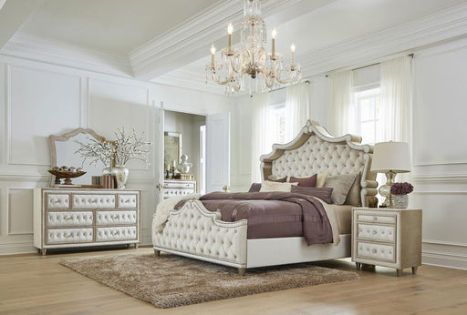 Antonella 5-piece California King Bedroom Set Ivory  - 223521KW-S5