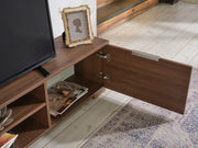 April Tv Stand Walnut in Walnut - 721-APR-TV-WALNUT