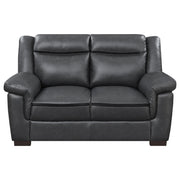 Arabella 3-piece Upholstered Padded Arm Sofa Set Grey - 506591-S3