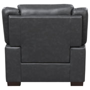 Arabella 3-piece Upholstered Padded Arm Sofa Set Grey - 506591-S3