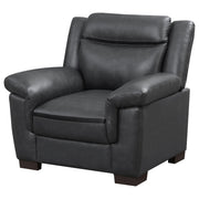 Arabella Upholstered Padded Arm Accent Chair Grey - 506593