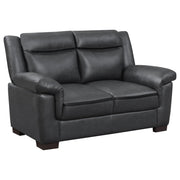 Arabella Upholstered Padded Arm Loveseat Grey - 506592