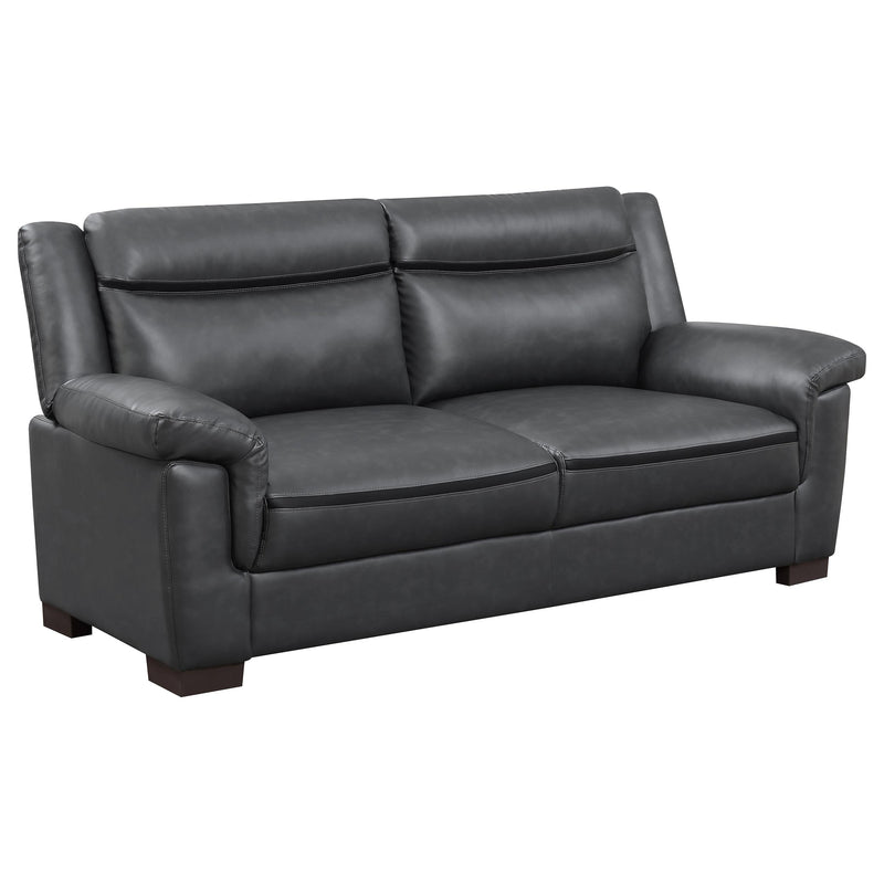Arabella Upholstered Padded Arm Sofa Grey - 506591