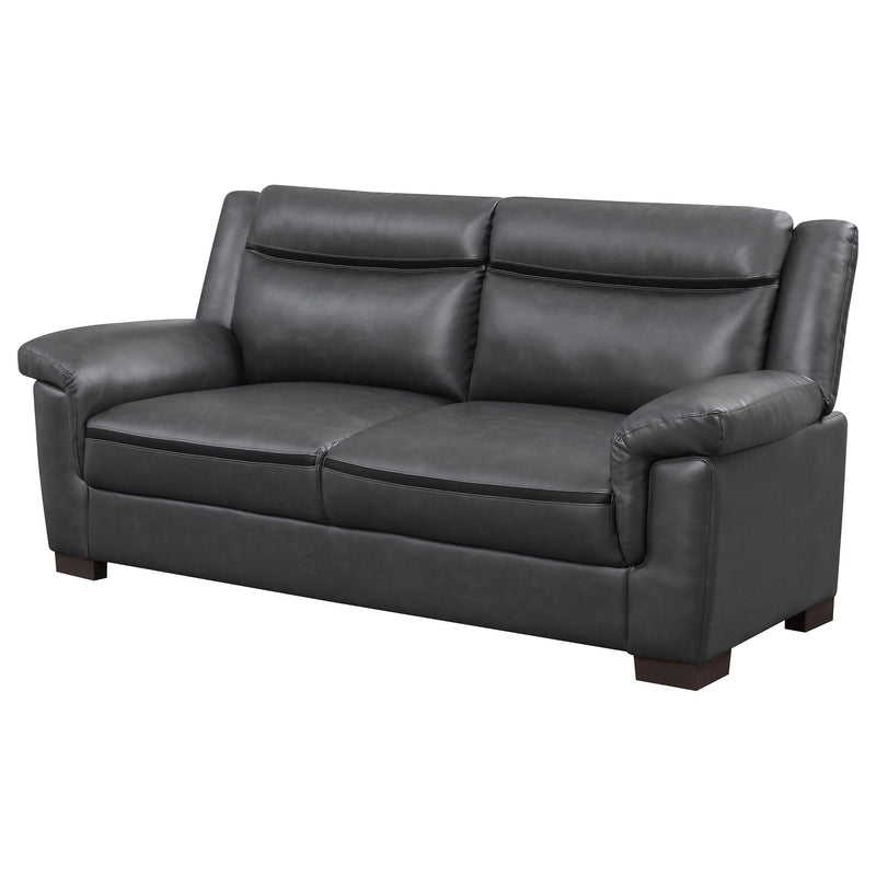 Arabella Upholstered Padded Arm Sofa Grey - 506591