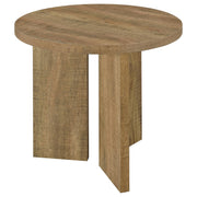 Aragon 3-Piece Round Coffee and End Table Set Mango - 706668-S3