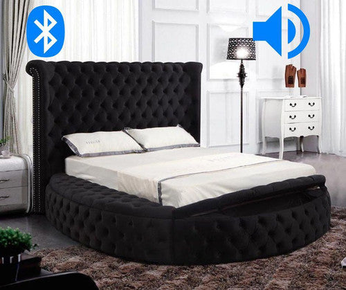 ARC-KING BED BLACK - ARC-KING BED BLACK