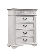 Archi - 6 Drawers White Chest - B226-C