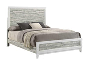 Arctic - Gray & White Panel Queen Bed - B369-Q-Bed