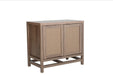 Arden 2 Door Console(Alegro Walnut) 1 Piece - Gate FurnitureCabinet