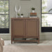 Arden 2 Door Console(Alegro Walnut) 1 Piece - Gate FurnitureCabinet
