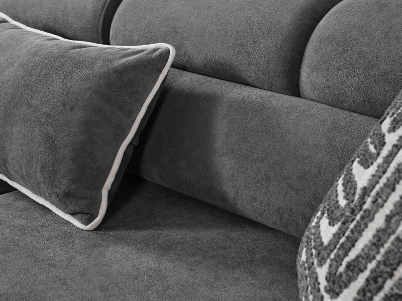 Arden 4-pieces (2 Sofa & 2 Chair) Livingroom in Cream - Brown - 200-ELIF-ARD-A600-3311