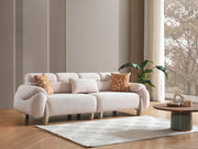 Arden Convertible Sofa in Cream - 200-ELIF-ARD-A600-3