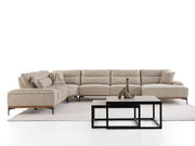 Aref Sectional Sofa in Beige - 200-ZEN-ARE-S