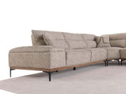 Aref Sectional Sofa in Beige - 200-ZEN-ARE-S