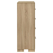 Arielle 4-drawer Bedroom Chest of Drawers Light Oak - 223115