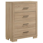 Arielle 5-piece Eastern King Bedroom Set Light Oak - 223111KE-S5