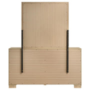Arielle 6-drawer Bedroom Dresser with Mirror Light Oak - 223113M