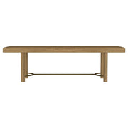 Arini 104-inch Extension Leaf Dining Table Sand Wash - 108931