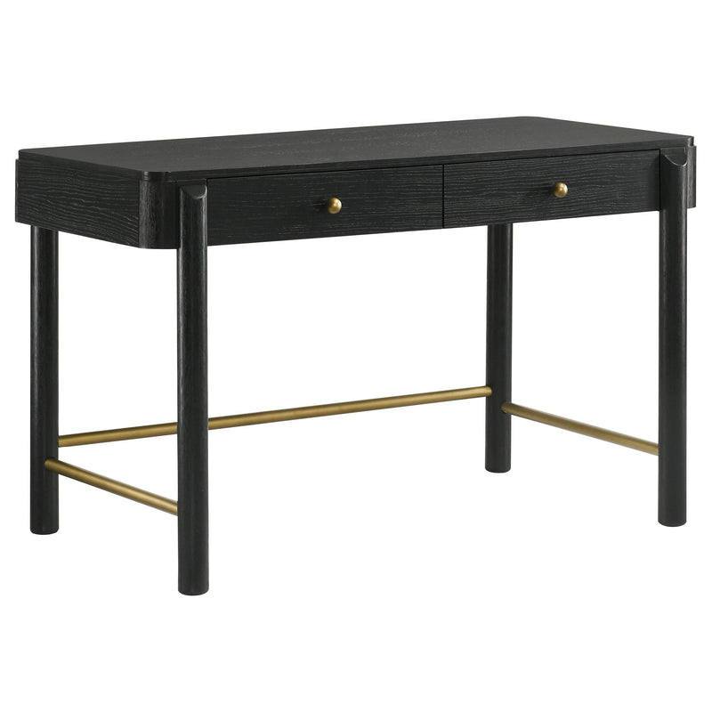 Arini 2-drawer Vanity Desk Makeup Table Black - 224337