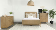 Arini 3-piece Queen Bedroom Set Sand Wash and Natural Cane - 224300Q-S335