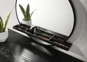 Arini 4-piece Eastern King Bedroom Set Black and Natural - 224330KE-S4