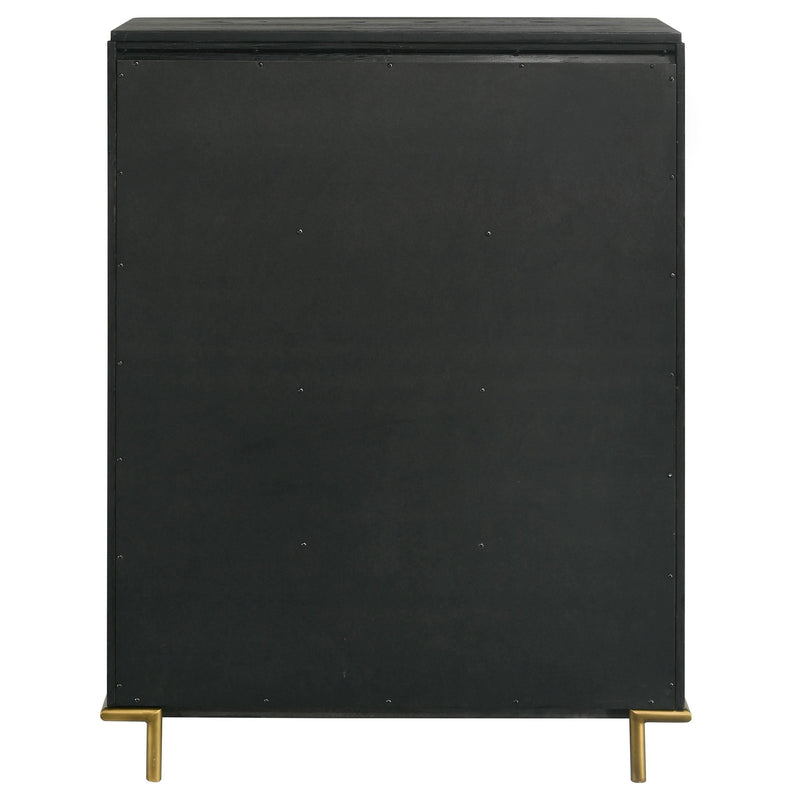 Arini 5-drawer Bedroom Chest Black - 224335