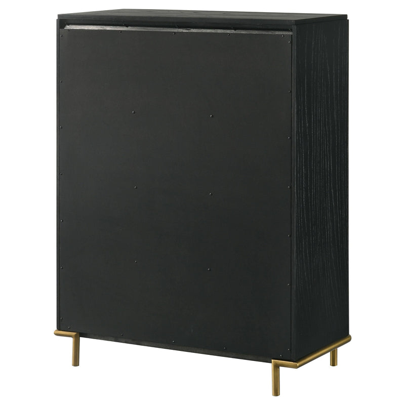 Arini 5-drawer Bedroom Chest Black - 224335