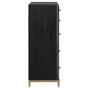 Arini 5-drawer Bedroom Chest Black - 224335