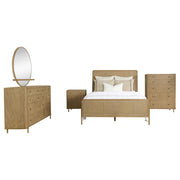 Arini 5-piece Eastern King Bedroom Set Sand Wash - 224300KE-S5