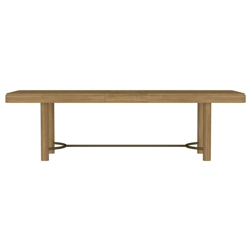 Arini 5-piece Extension Leaf Dining Table Set Sand Wash and Black - 108931-S5B