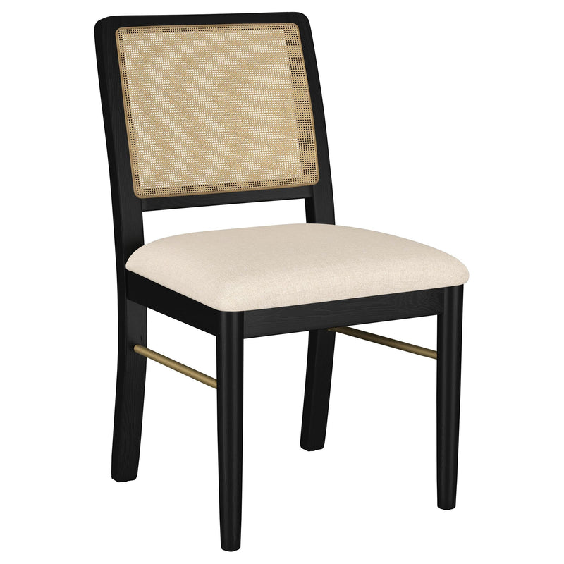 Arini 5-piece Extension Leaf Dining Table Set Sand Wash and Black - 108931-S5B