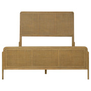 Arini 5-piece Queen Bedroom Set Sand Wash and Natural Cane - 224300Q-S5