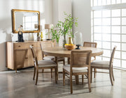 Arini 60-inch Round Wood Dining Room Table Sand Wash - 108930