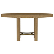 Arini 60-inch Round Wood Dining Room Table Sand Wash - 108930