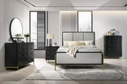 Arini 8-drawer Dresser with Mirror Black - 224333M