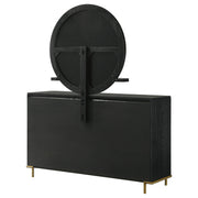 Arini 8-drawer Dresser with Mirror Black - 224333M