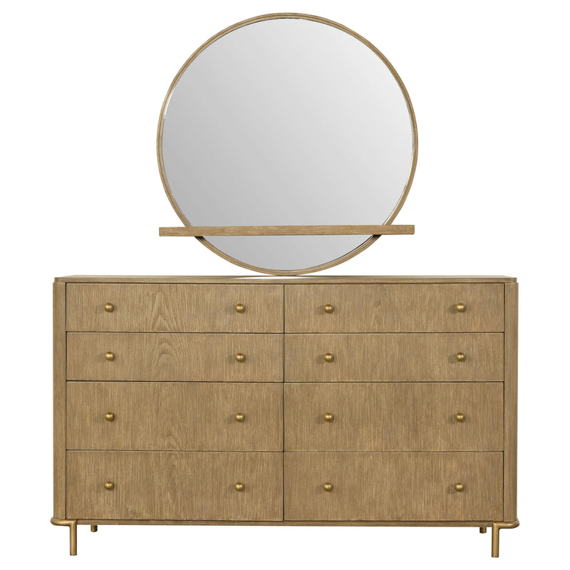 Arini 8-drawer Dresser with Mirror Sand Wash - 224303M