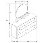 Arini 8-drawer Dresser with Mirror Sand Wash - 224303M