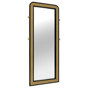 Arini Cane Weave Full Length Standing Floor Mirror Black - 224339